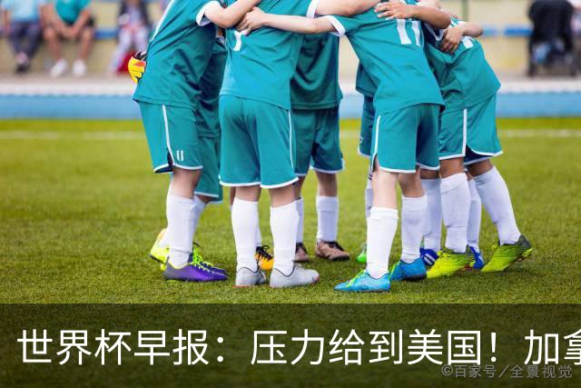 世界杯早报：压力给到美国！加拿大1-1波黑 本届东道主依旧不败
